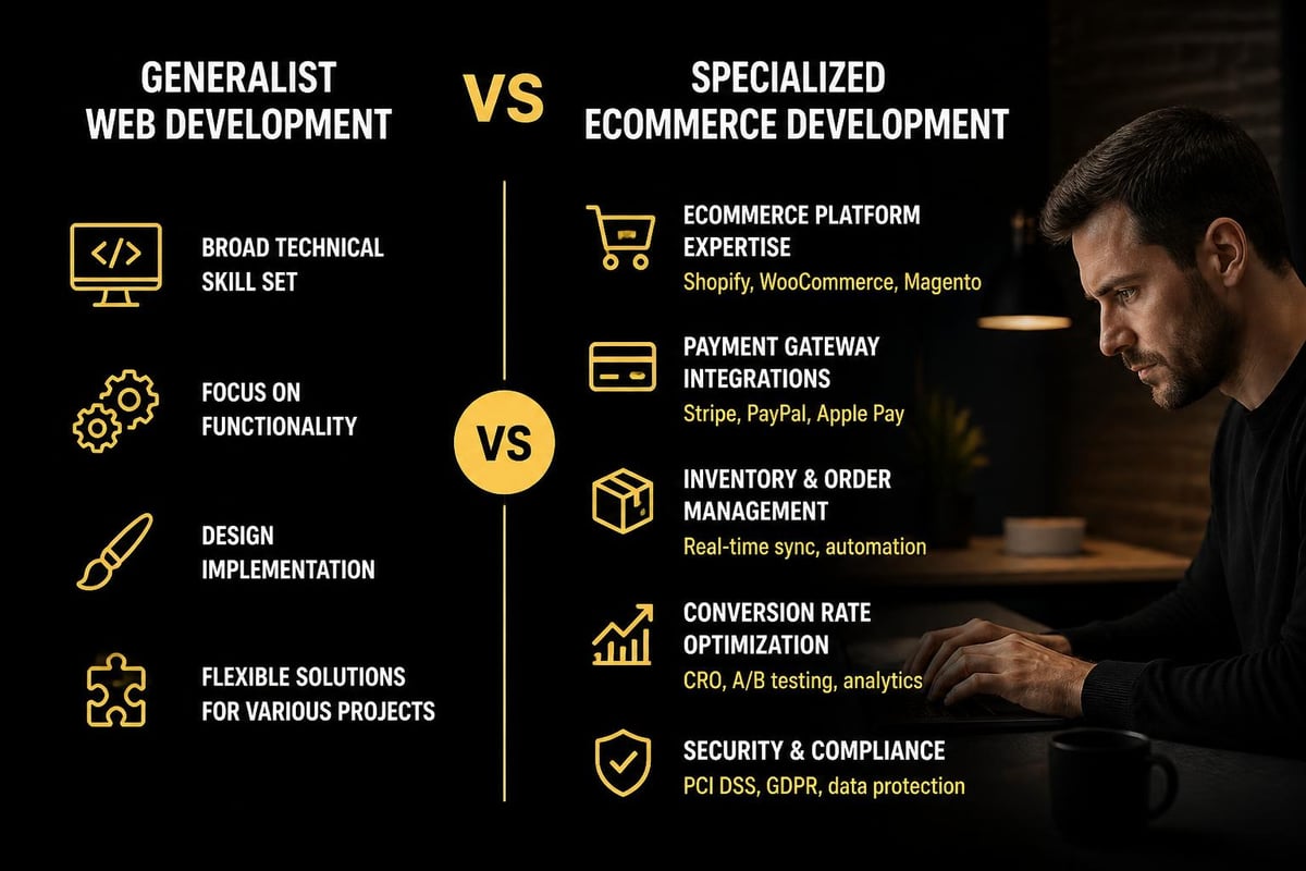 ECommerce development specialization