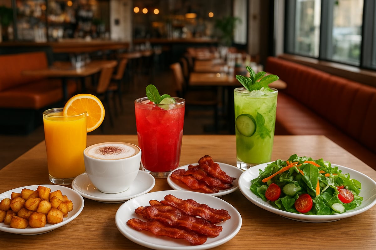 Drinks, Sides, and Lunch Options: More Than Just Breakfast