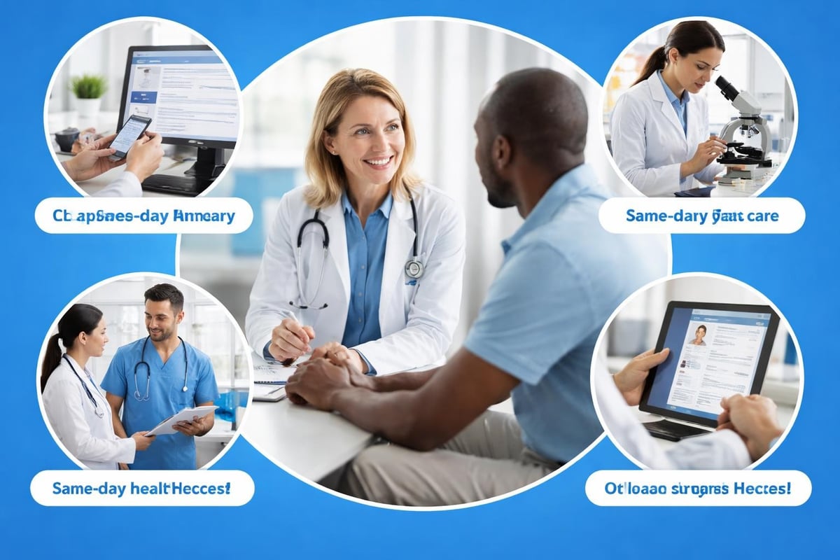 FastMed primary care integrated service model