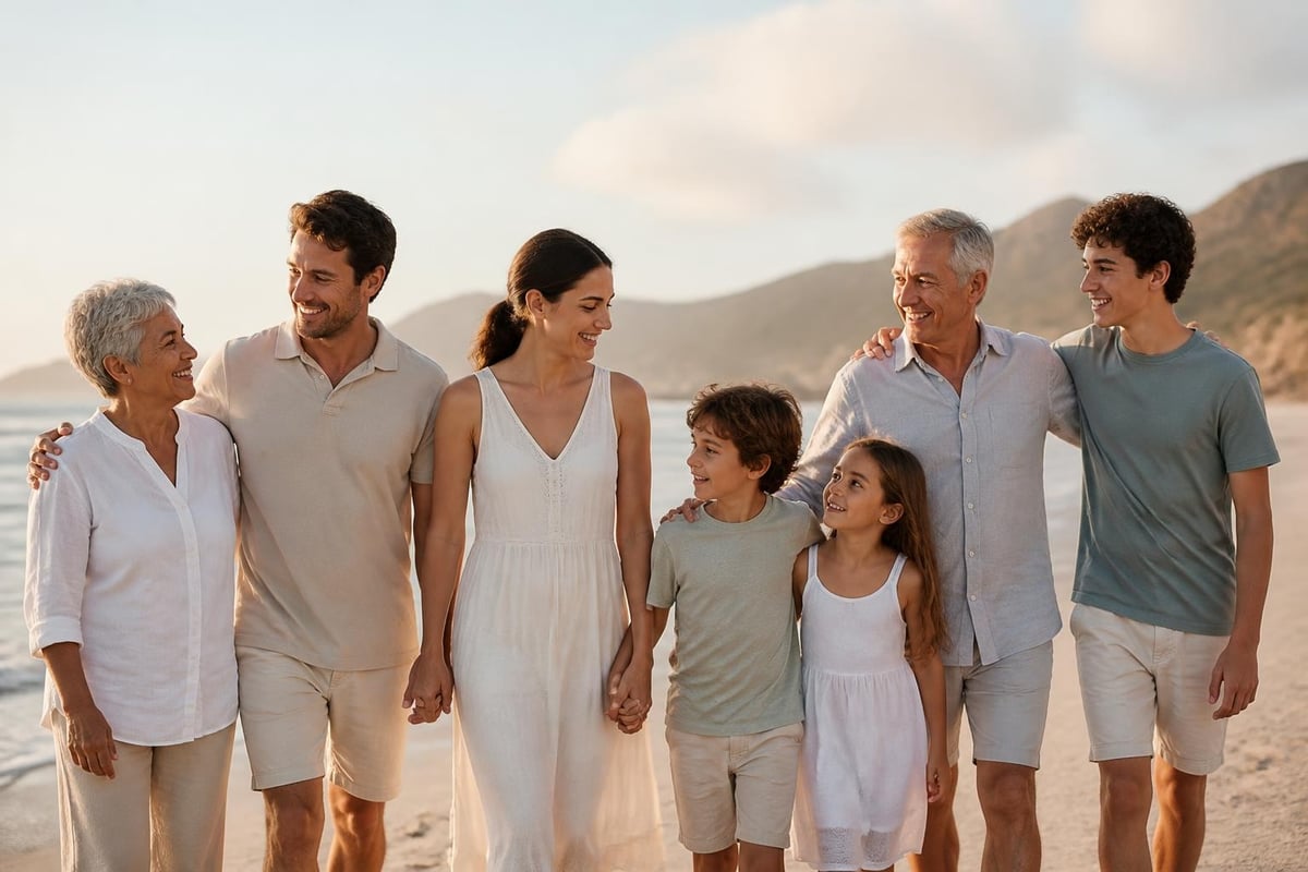 Family citizenship application structure