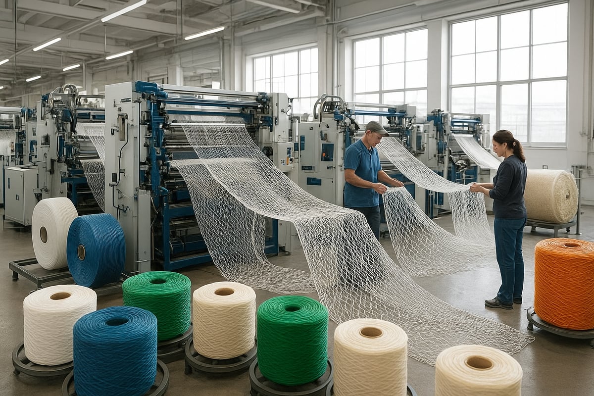 Fishing Net Manufacturing: Materials, Technology & Innovation