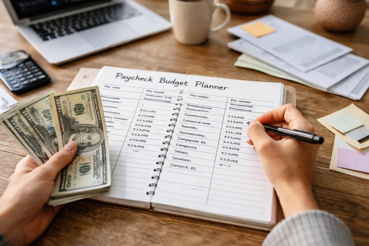 Paycheck budget allocation