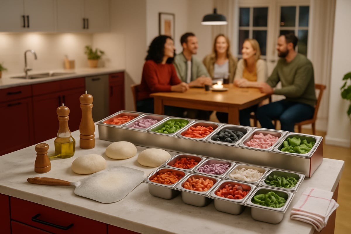 Pizzatisch optimal nutzen: Schritt-für-Schritt-Anleitung für perfekte Pizzaabende