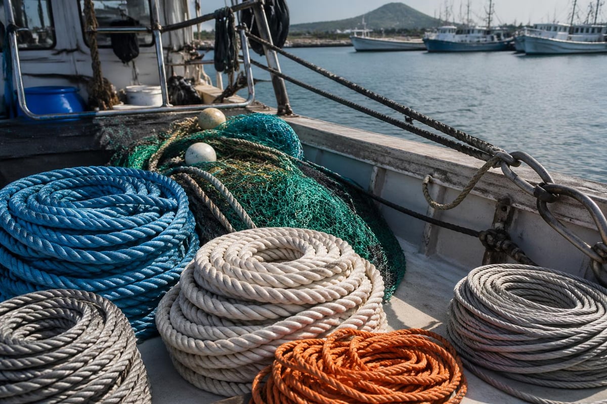 Fishing rope applications
