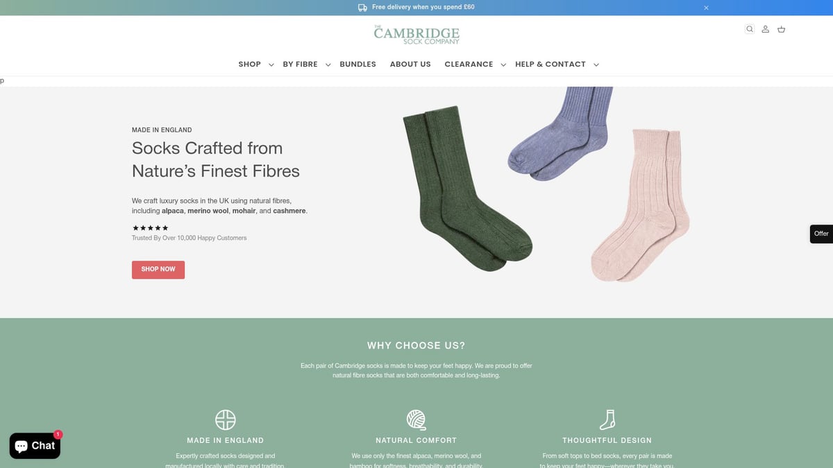 9 Must-Have Luxury Gift Socks for Stylish Gifting in 2025 - The Cambridge Sock Company Alpaca Bed Socks – The Clare