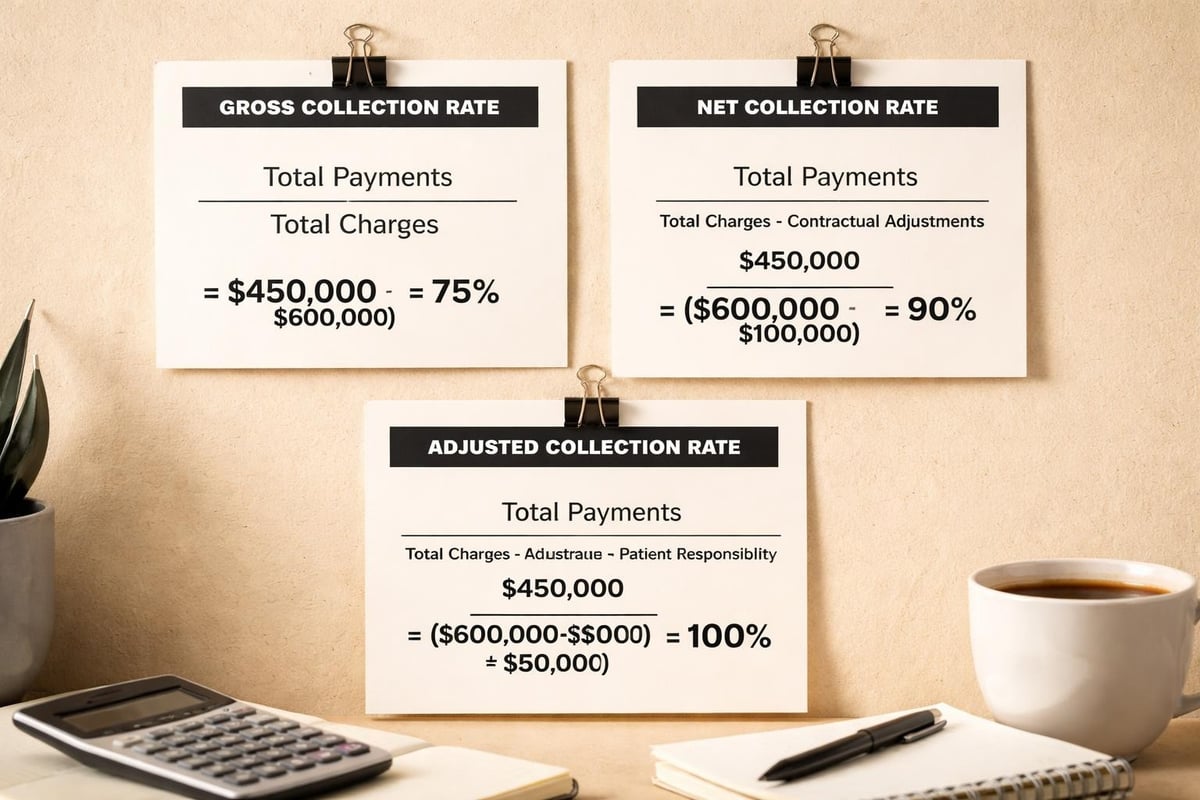 Collection rate calculation methods
