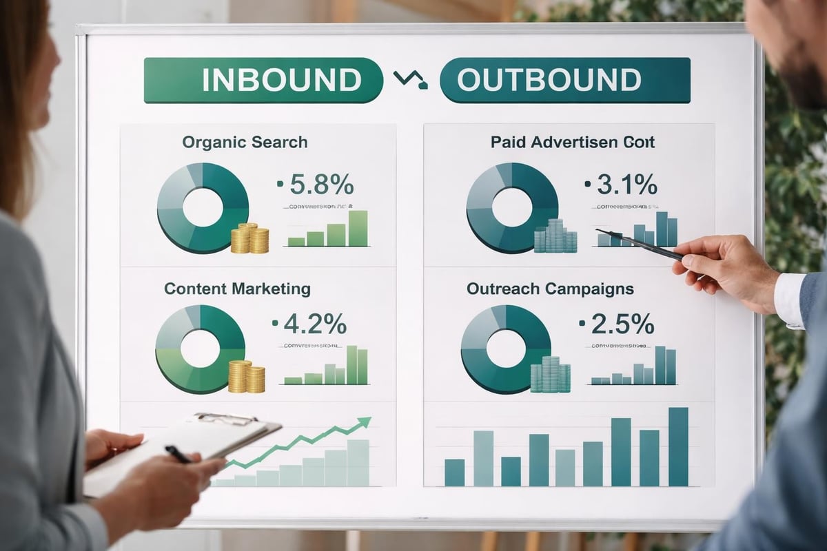 Marketing channel performance dashboard