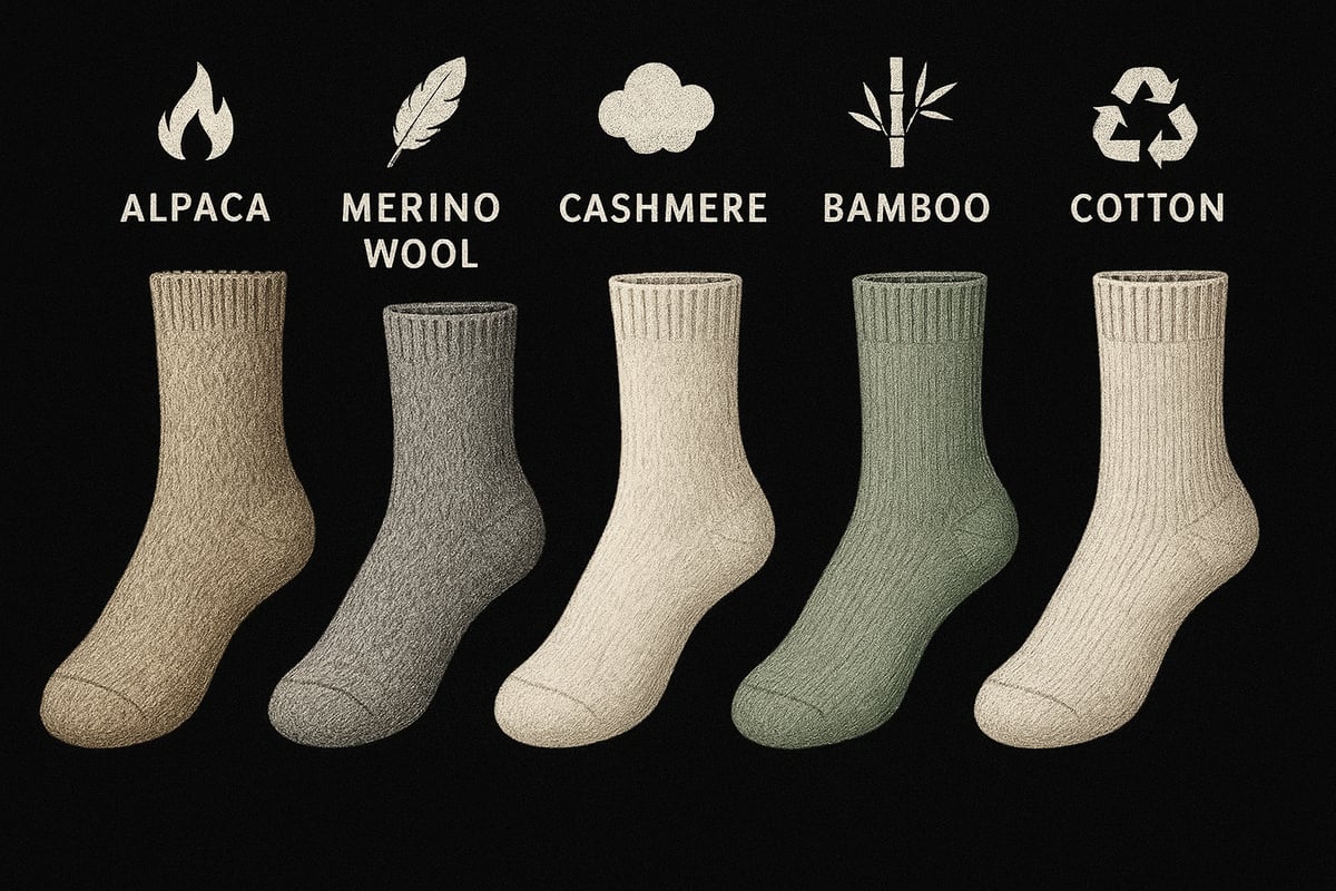 Comparing Alpaca Socks to Other Premium Sock Materials