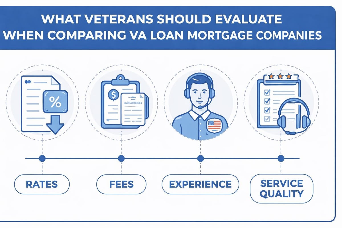 Lender comparison factors