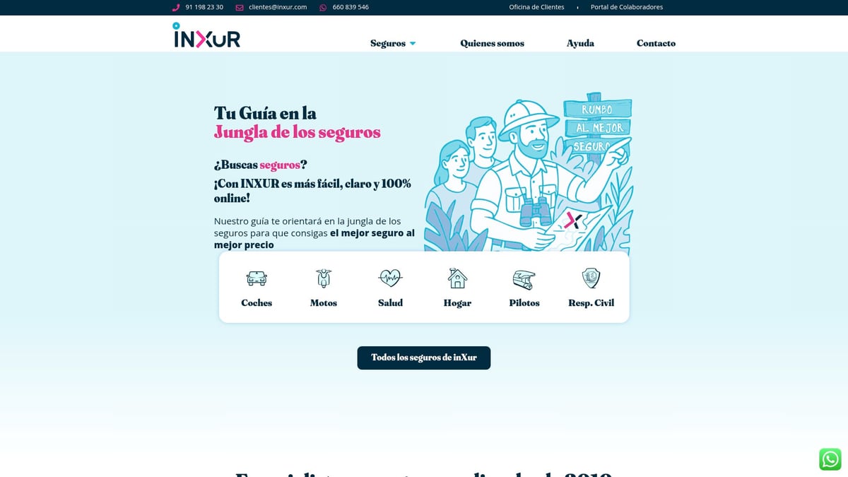 Comparador Seguros Coche Online: Gu&iacute;a Esencial 2026 - Inxur: Tecnolog&iacute;a y personalizaci&oacute;n al servicio del usuario