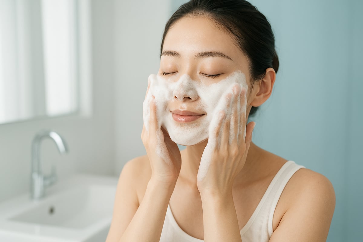 潤いを守る正しい洗顔ステップ【完全ガイド】