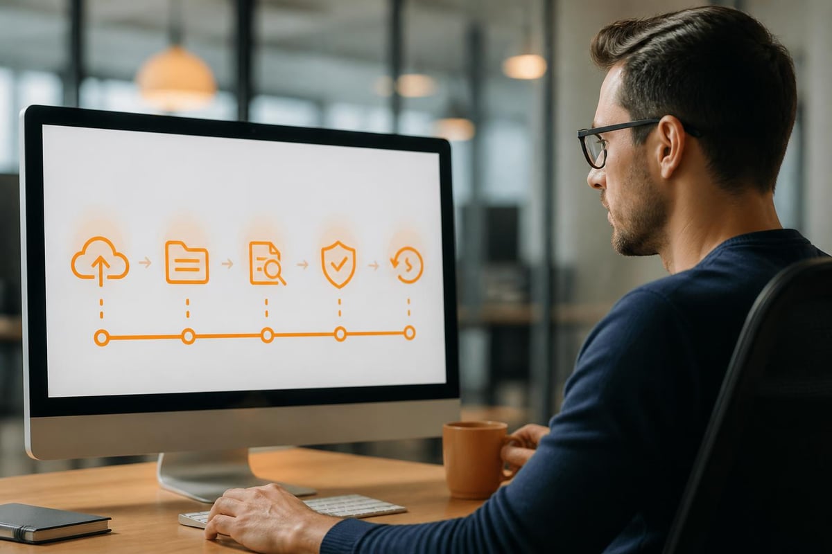 Data loss prevention workflow