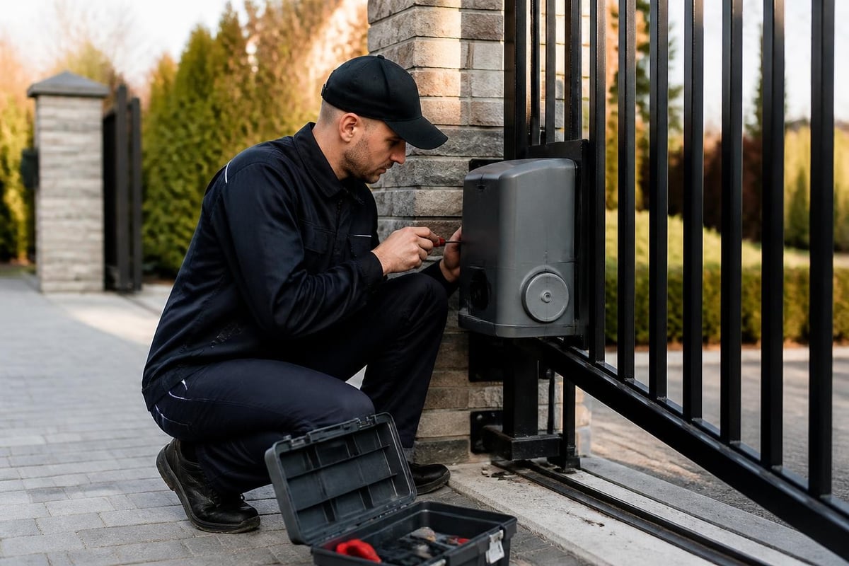 Gate maintenance checklist