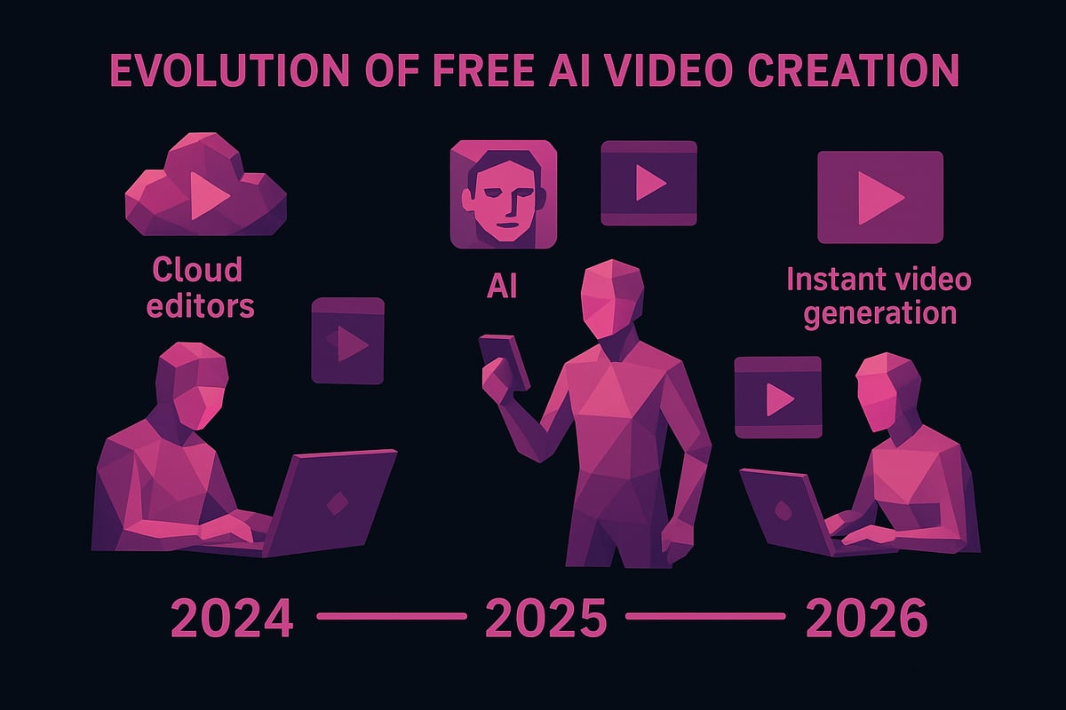 The Evolution of Free AI Video Creation: 2024 to 2026