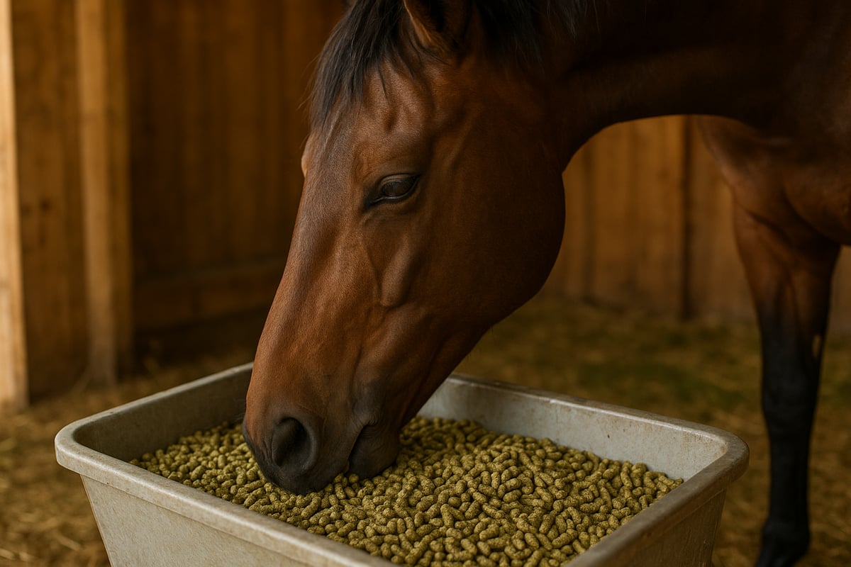 Schritt-für-Schritt-Anleitung: Pferde richtig mit Heucobs füttern