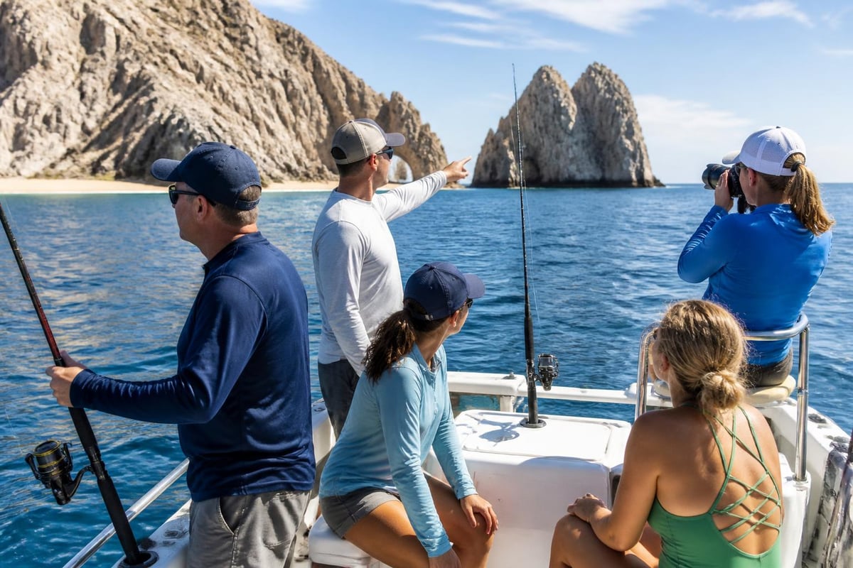 Fishing boat day itinerary