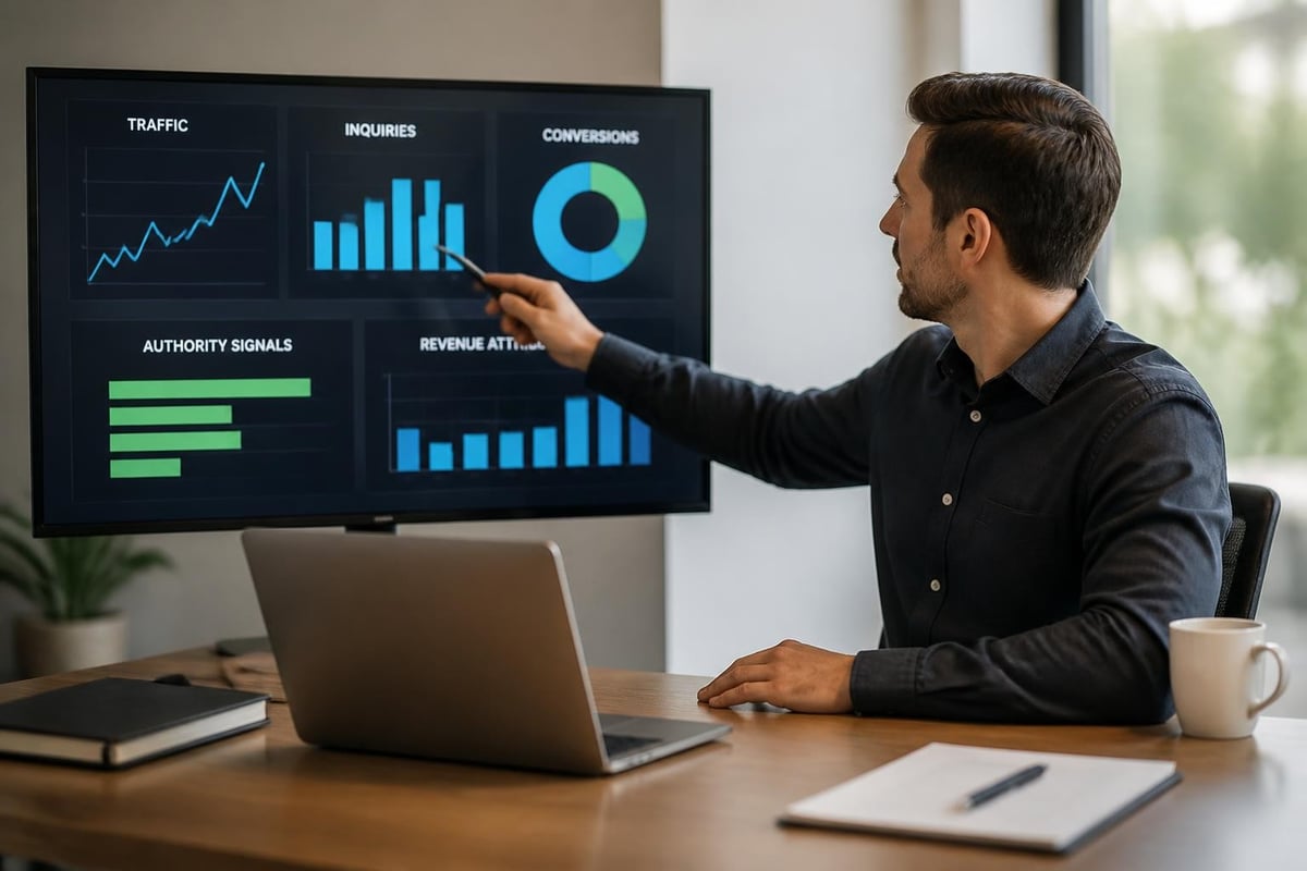 Media ROI tracking dashboard