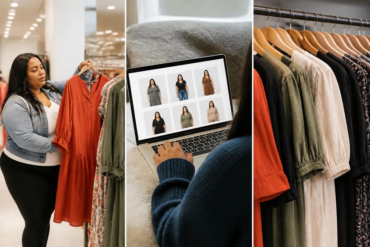 Plus-size fashion market growth