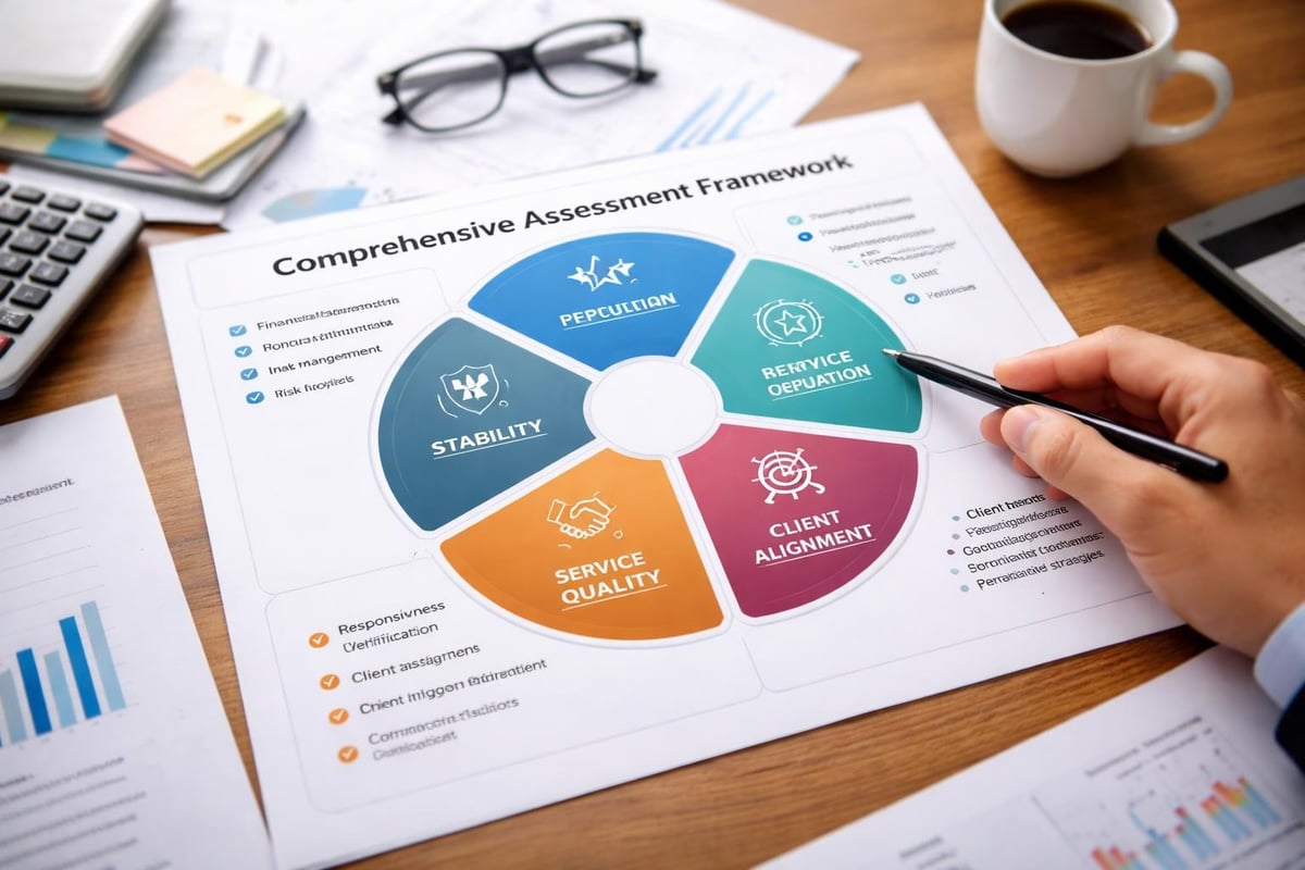 Wealth management firm evaluation criteria