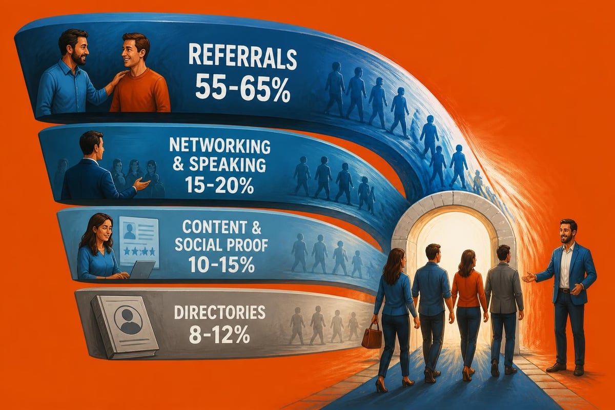 Client acquisition channels for coaches