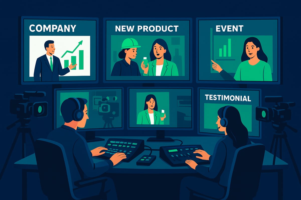 Les formats de vidéos corporate qui marquent les esprits