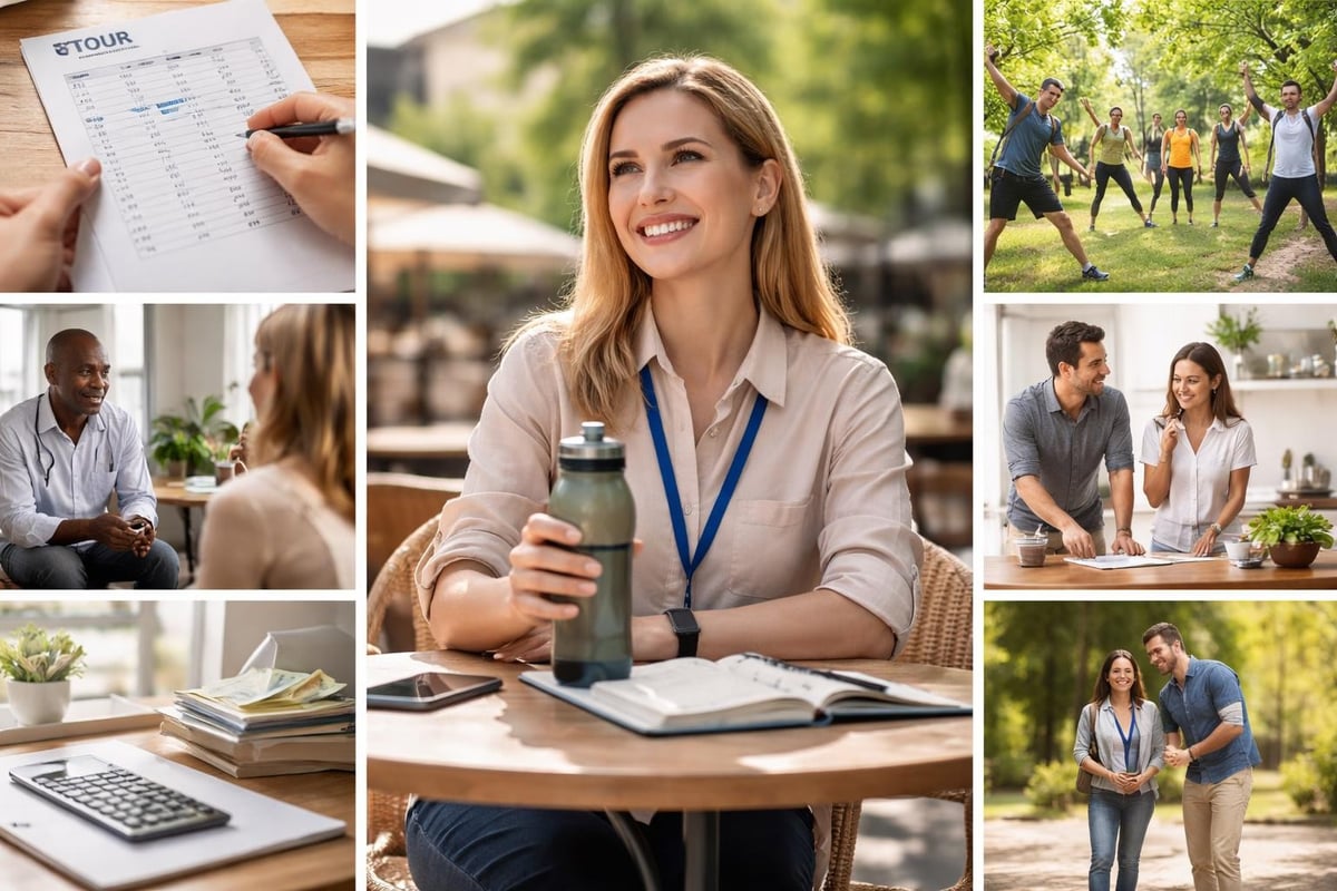 Tour guide well-being support