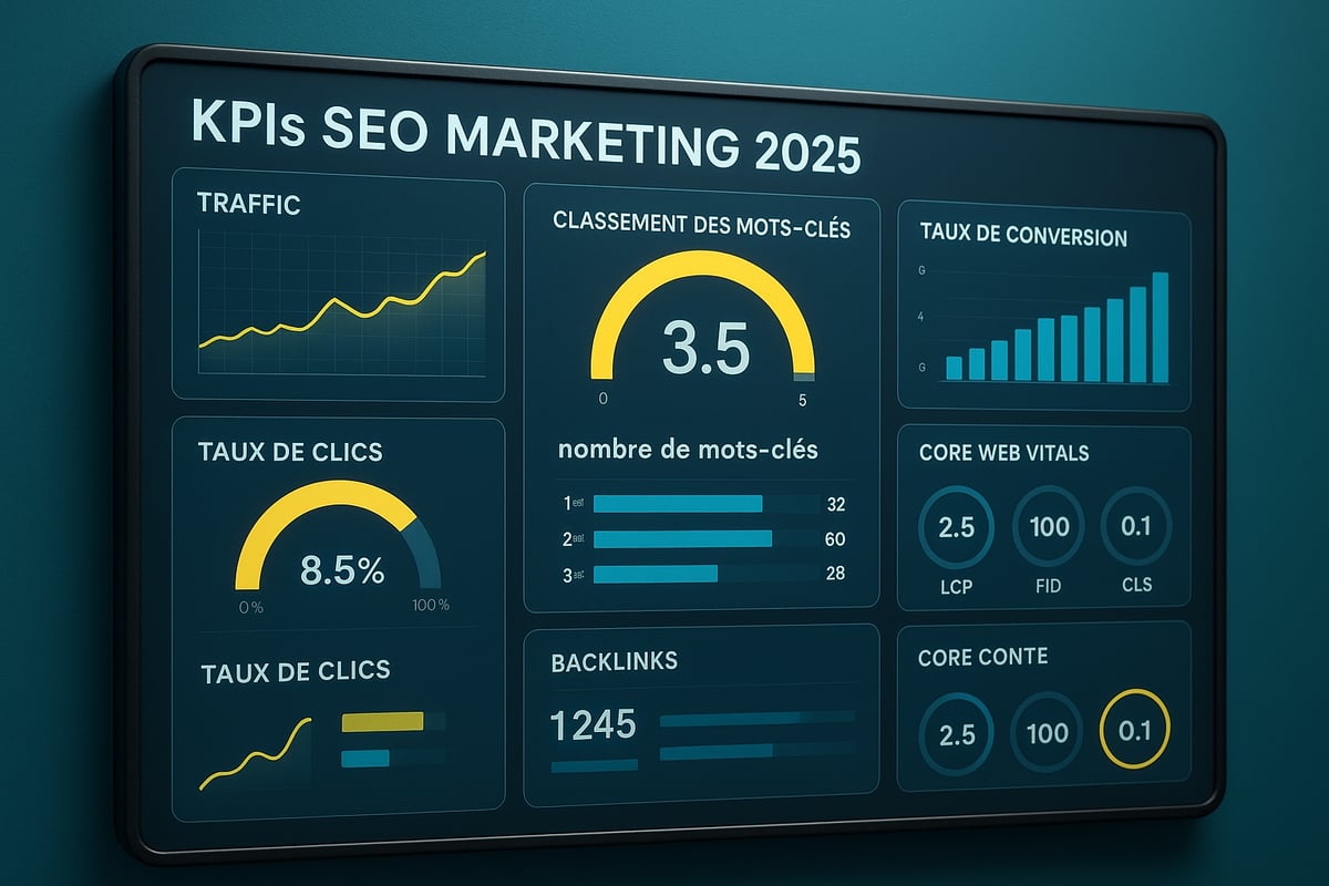 Les 7 Indispensables KPI SEO Marketing à Connaître en 2025