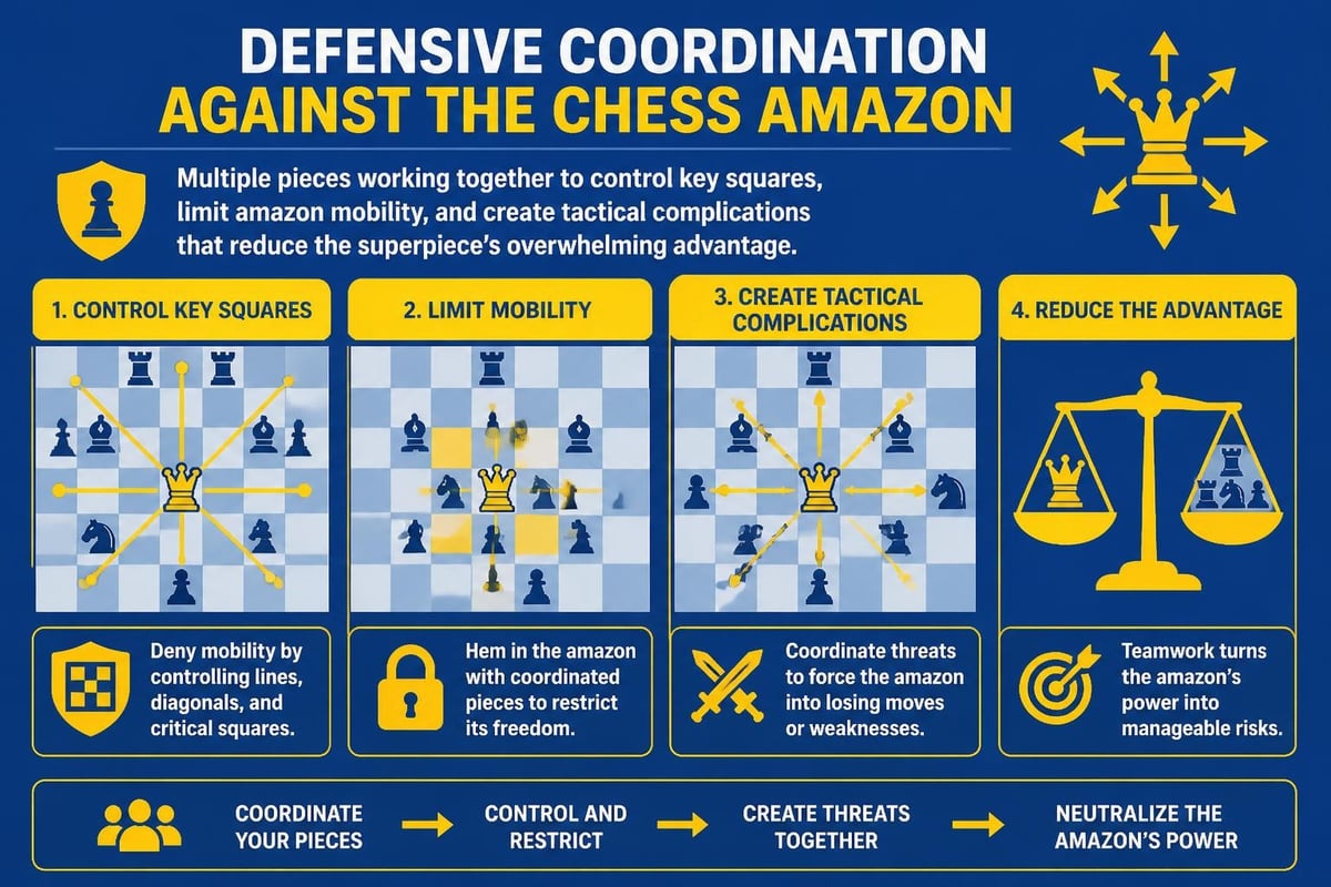 Chess amazon defensive tactics