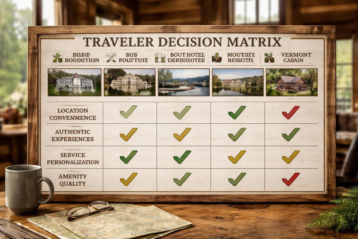 Vermont accommodation decision factors
