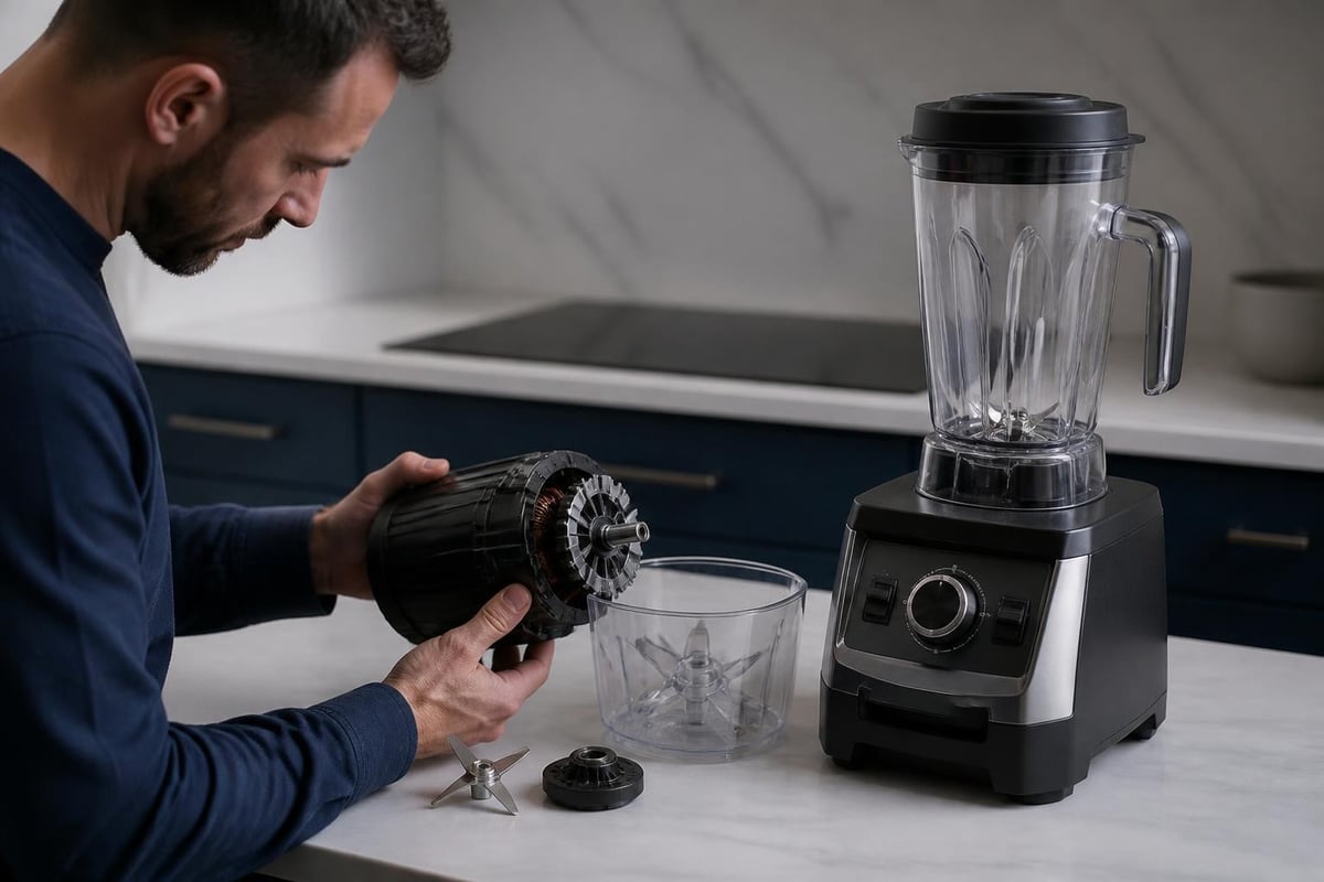 Vitamix blending technology components