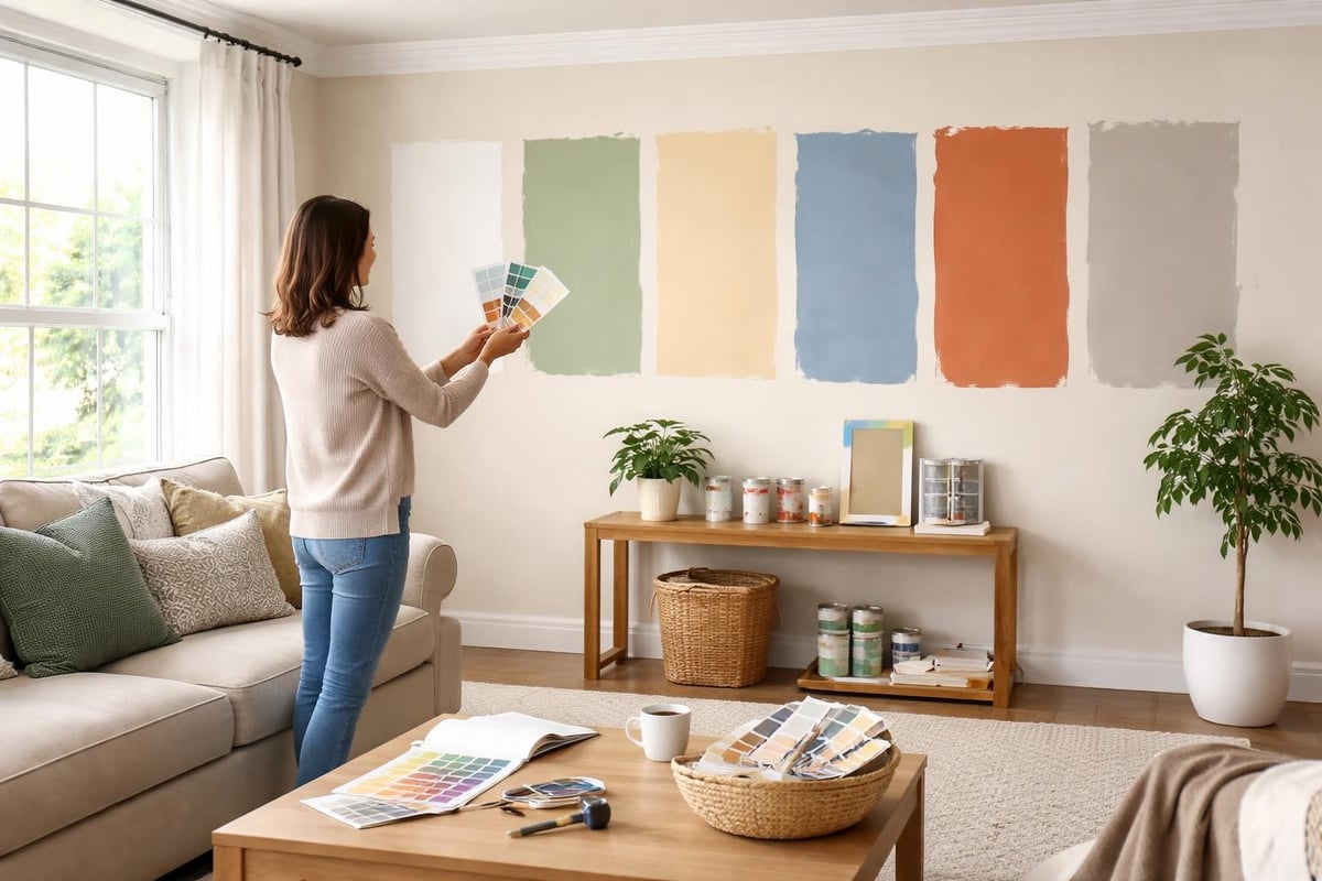 Paint color selection process