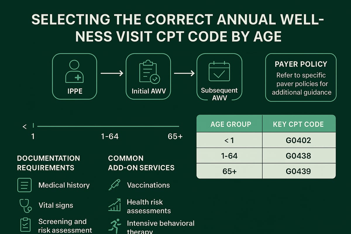 Annual Wellness Visit CPT Codes by Age: A Step-by-Step Guide for 2026