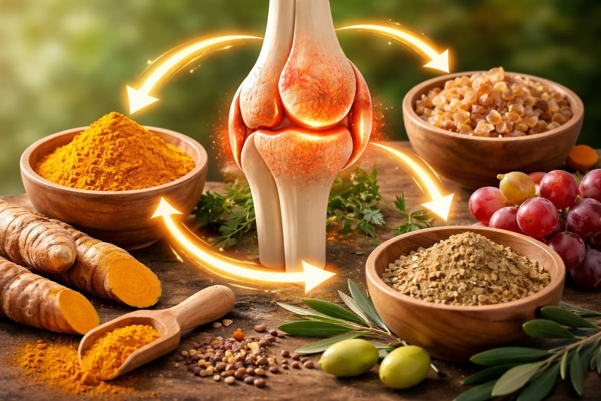 Anti-inflammatory supplementation strategy