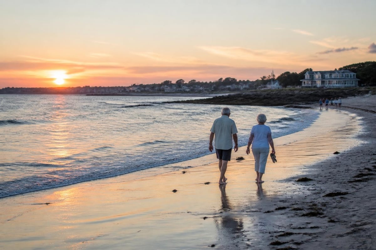 Beach activities timeline