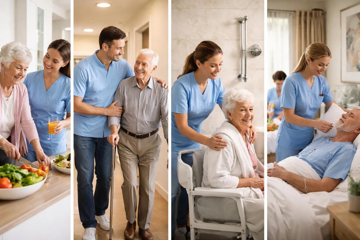 Assisted living care levels and services
