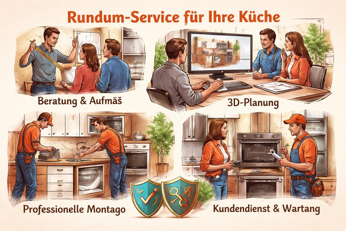 Küchen-Service-Leistungen