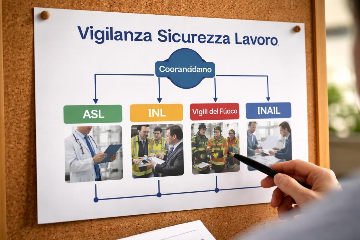 Sistema di vigilanza sicurezza lavoro
