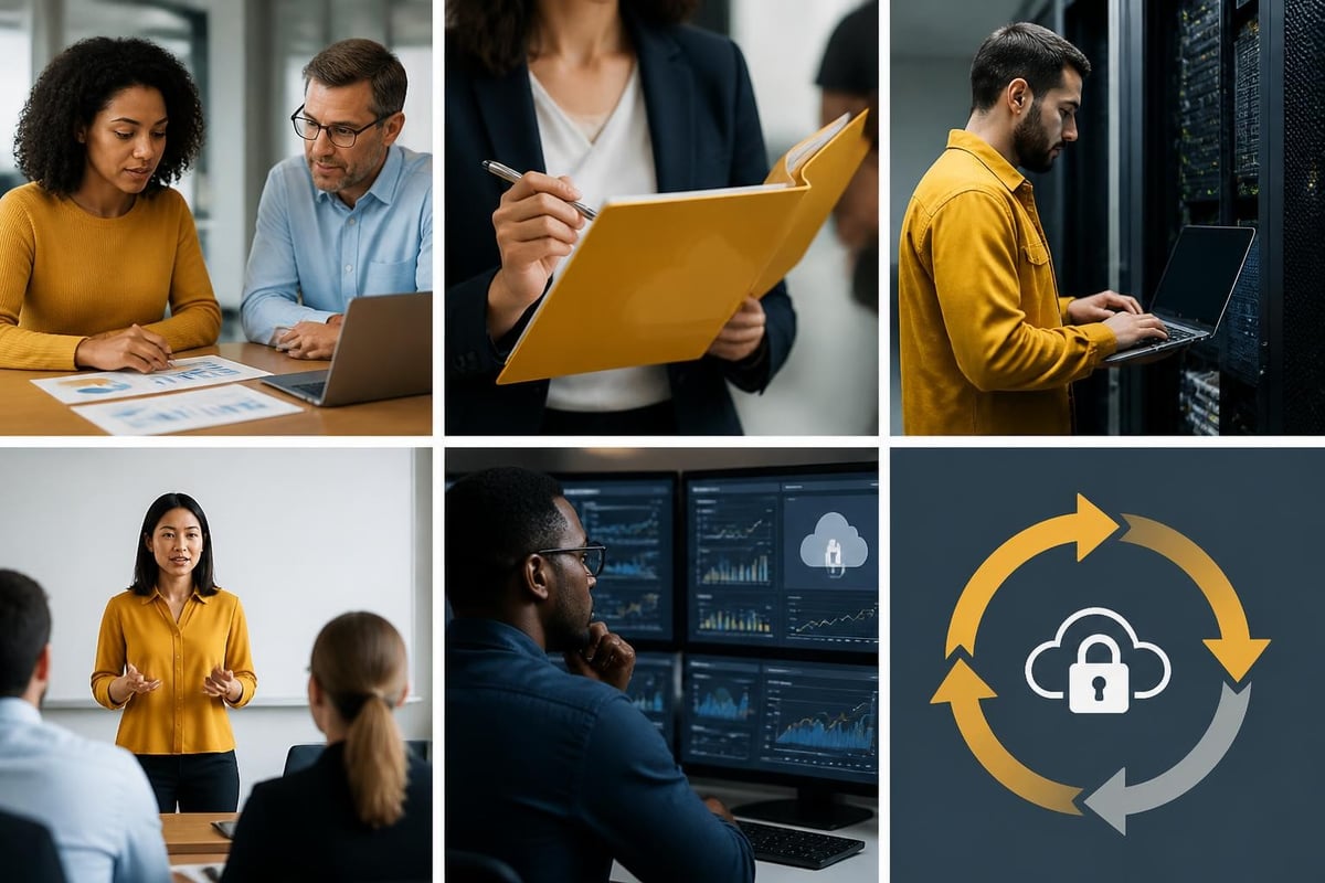 Cloud security implementation workflow