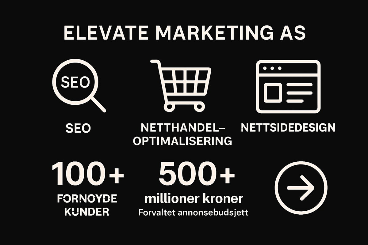 Slik kan Elevate Marketing AS hjelpe deg med annonsering på nett