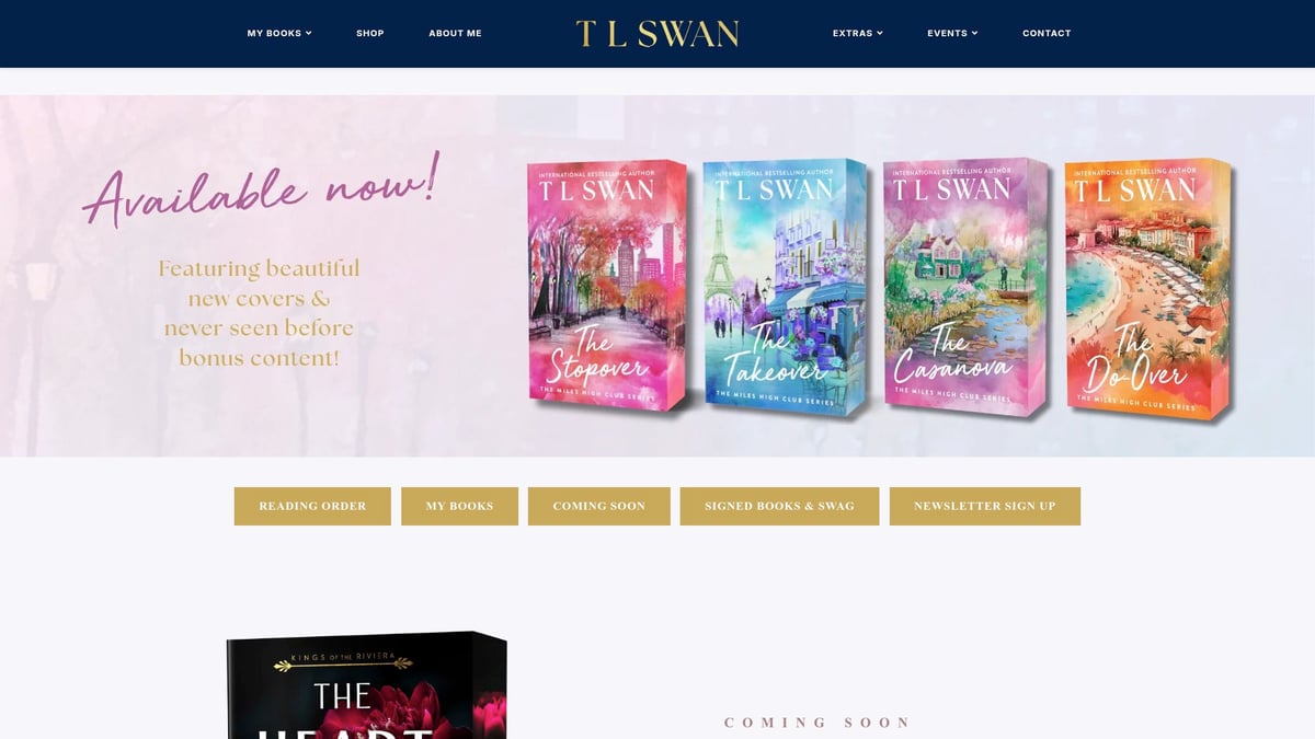 9 Must-Read Billionaire Romantic Books to Swoon Over in 2026 - The Heiress’s Billionaire Bargain by T.L. Swan