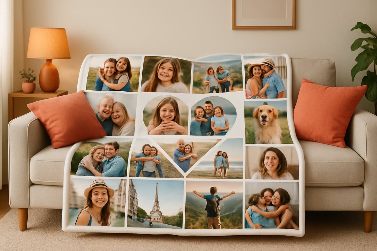 Why Collage Blankets Are Trending in 2025