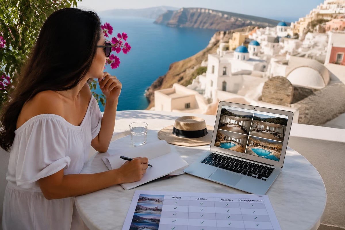 Greece accommodation types