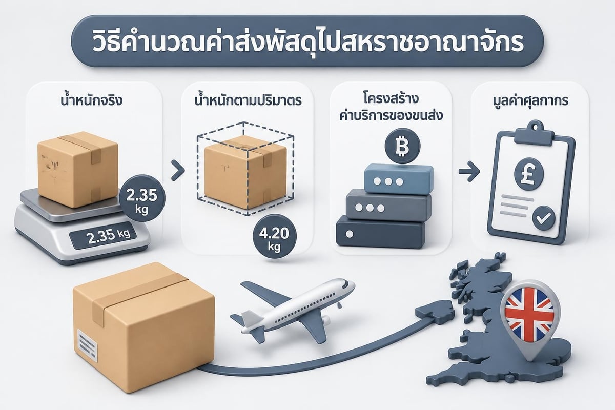 Shipping calculation process