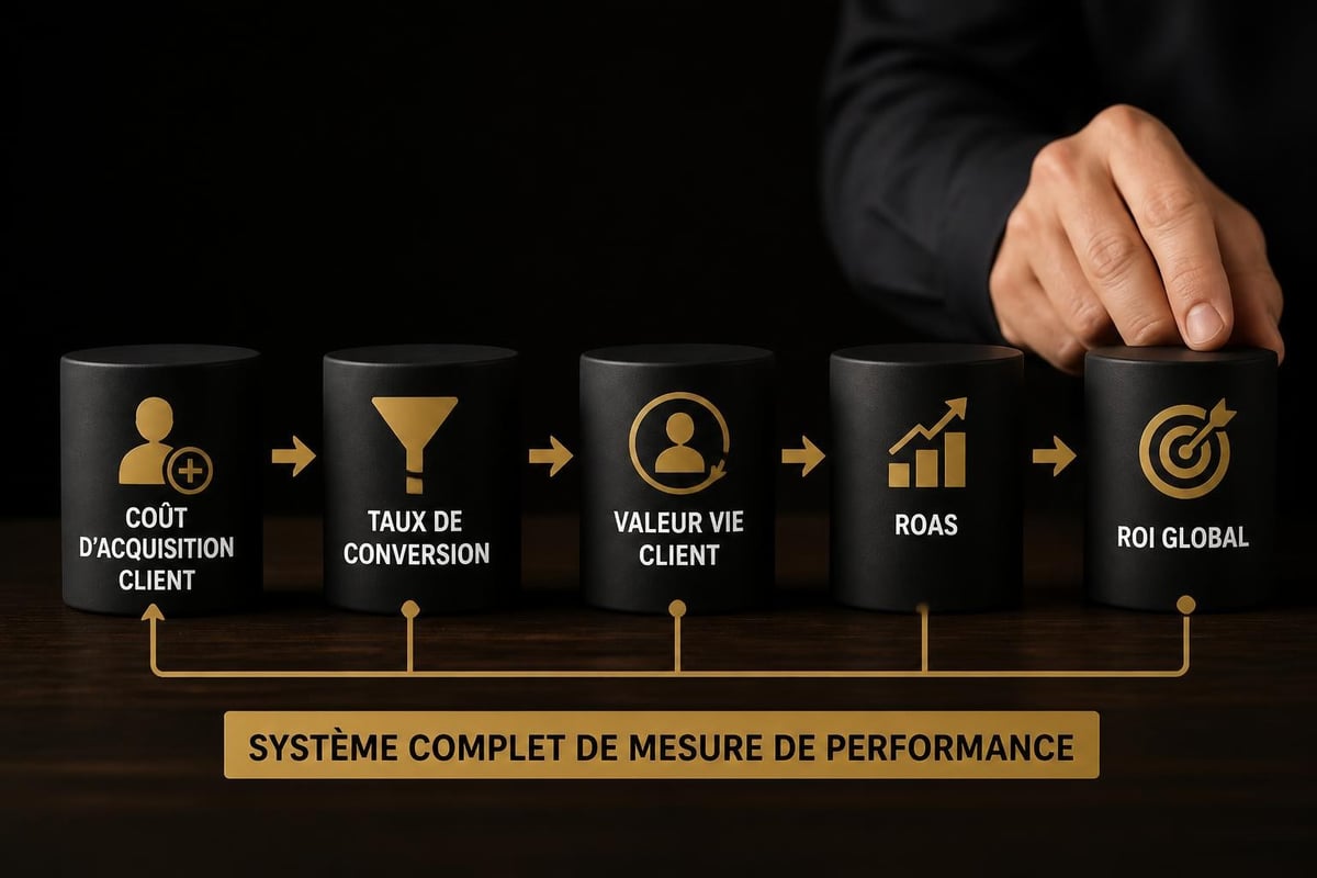 Marketing metrics dashboard