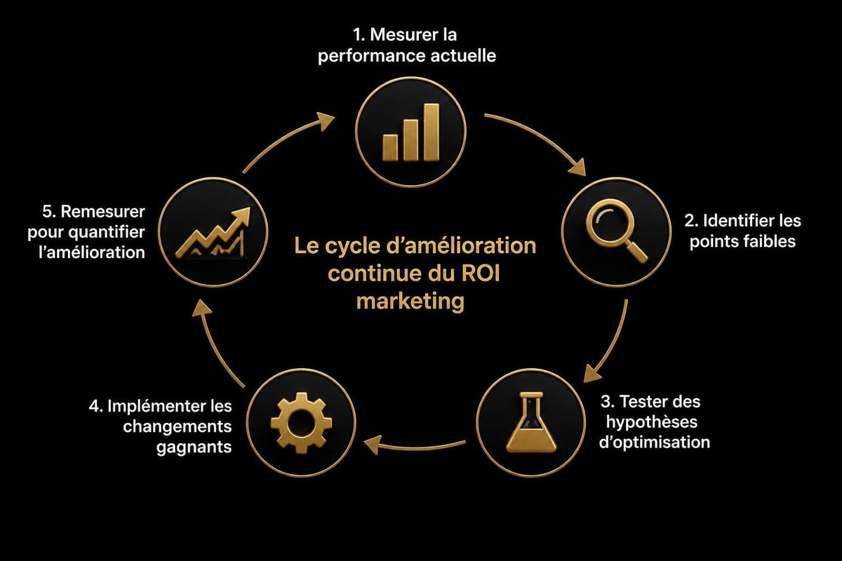 Marketing ROI optimization process