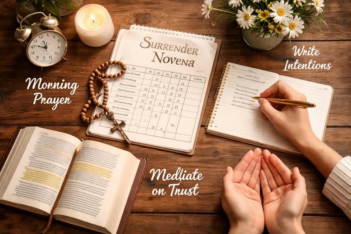 Surrender Novena prayer practice