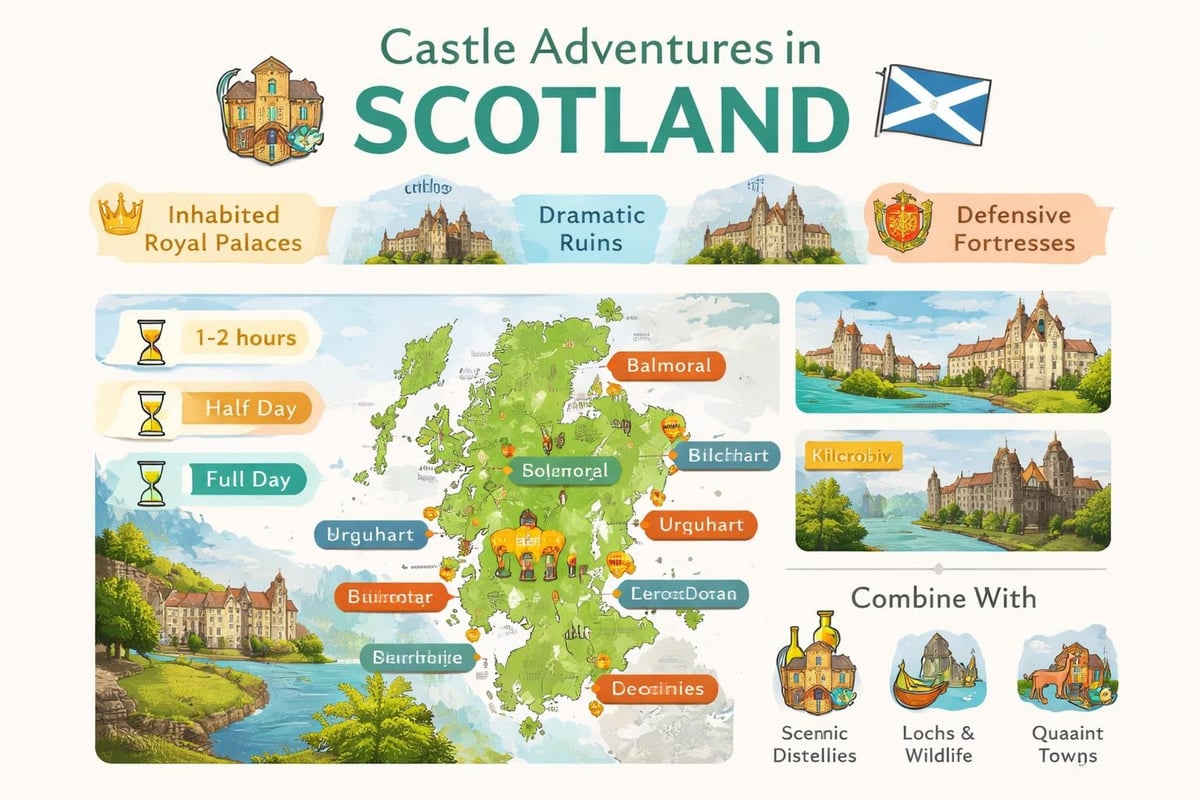 Scottish castle touring strategy
