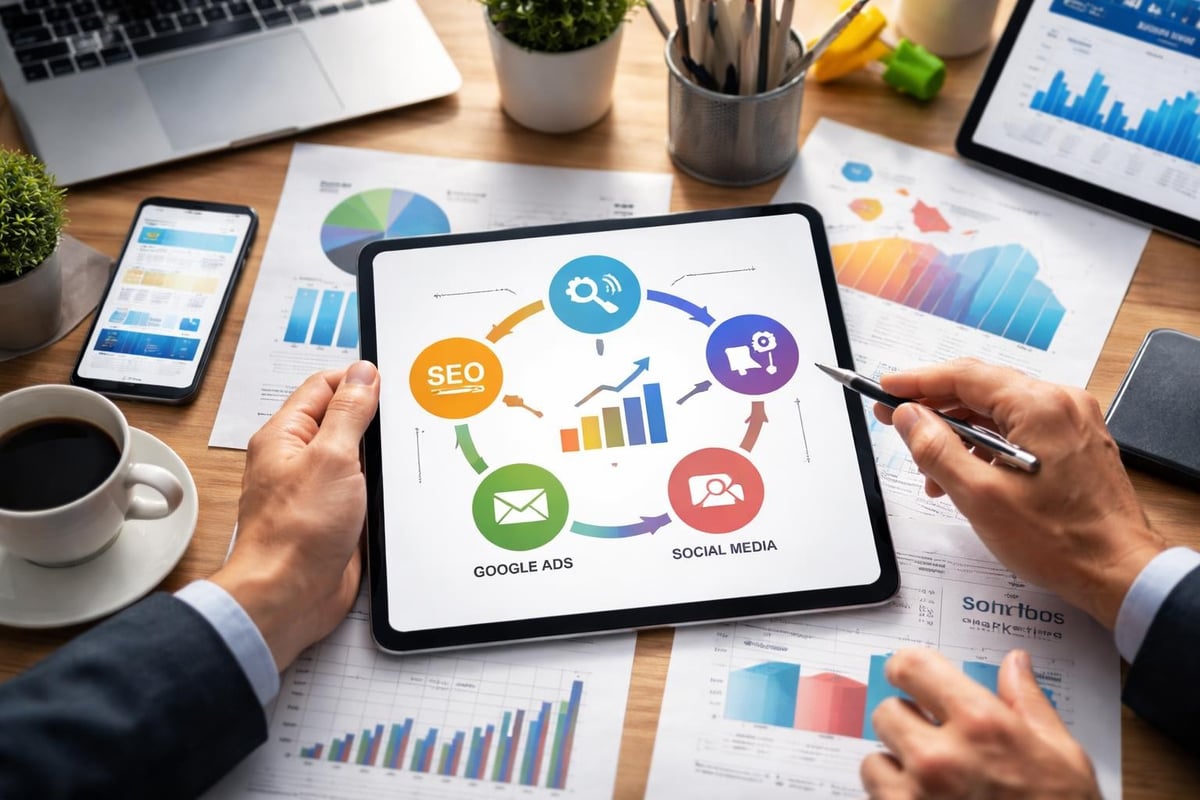 Marketing strategi komponenter