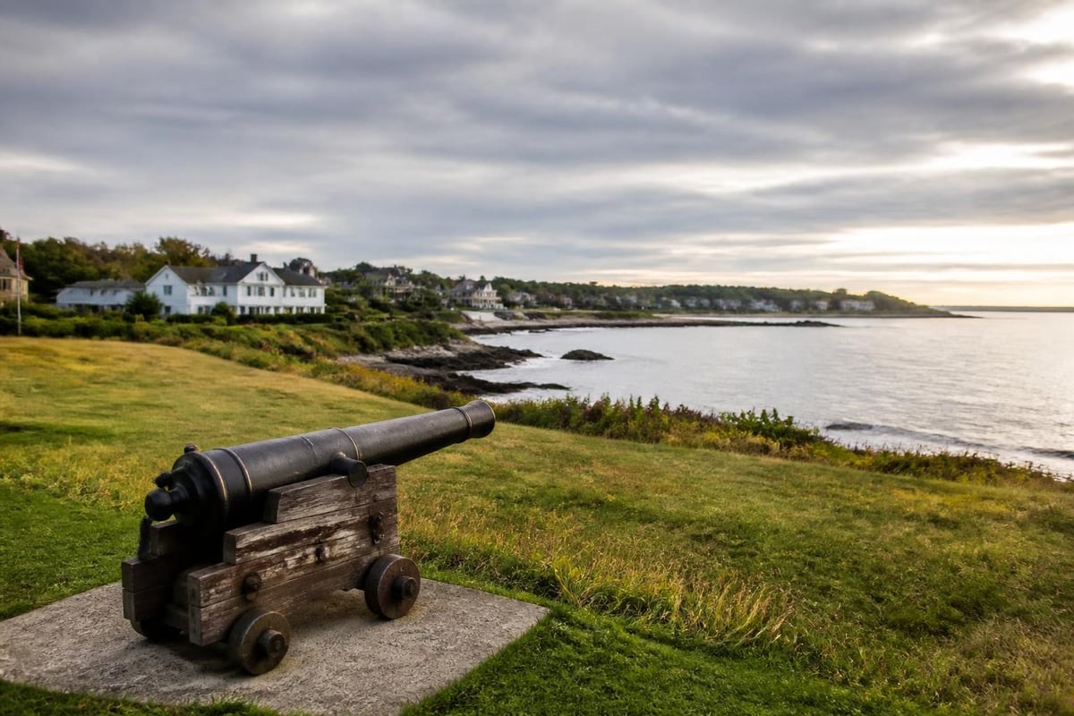 York Maine historic timeline