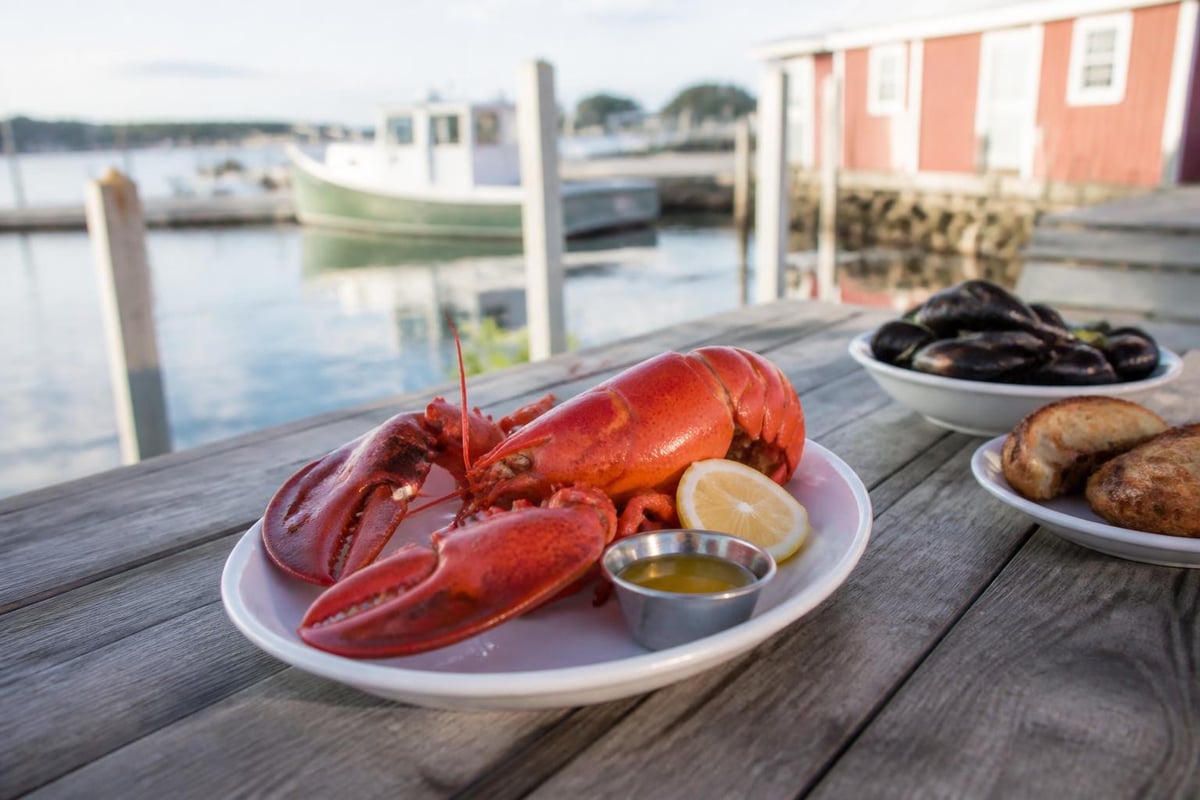York Maine dining culture